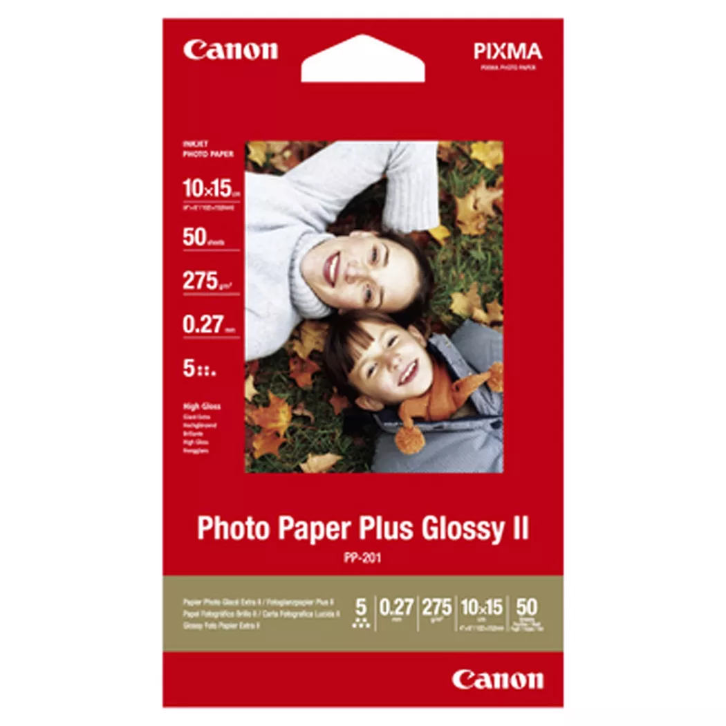 Canon – Pp201 10/15, Fotopapier, 50 Blatt, DIN A6