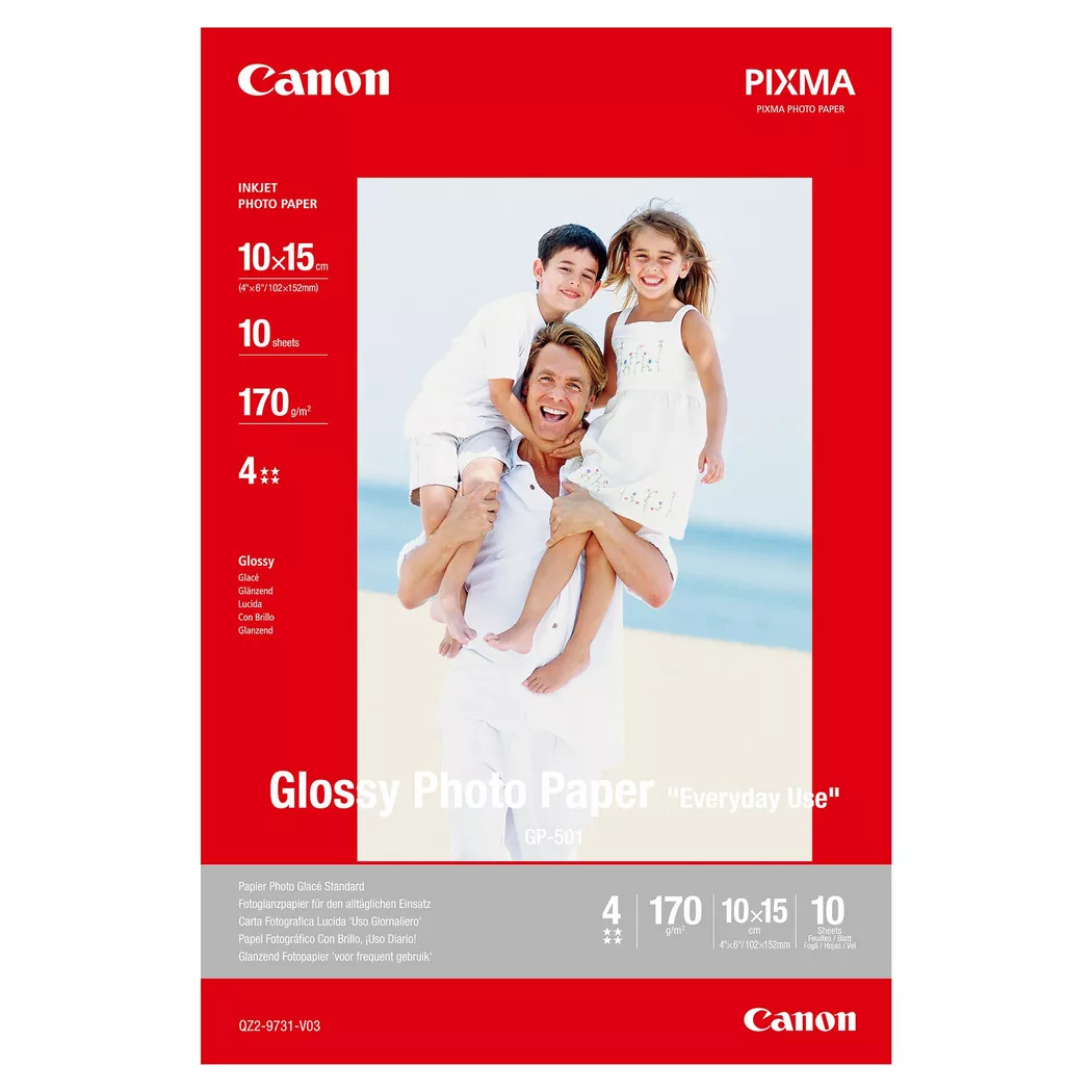 Canon – Gp-501, Fotopapier 100 Blatt, DIN A6