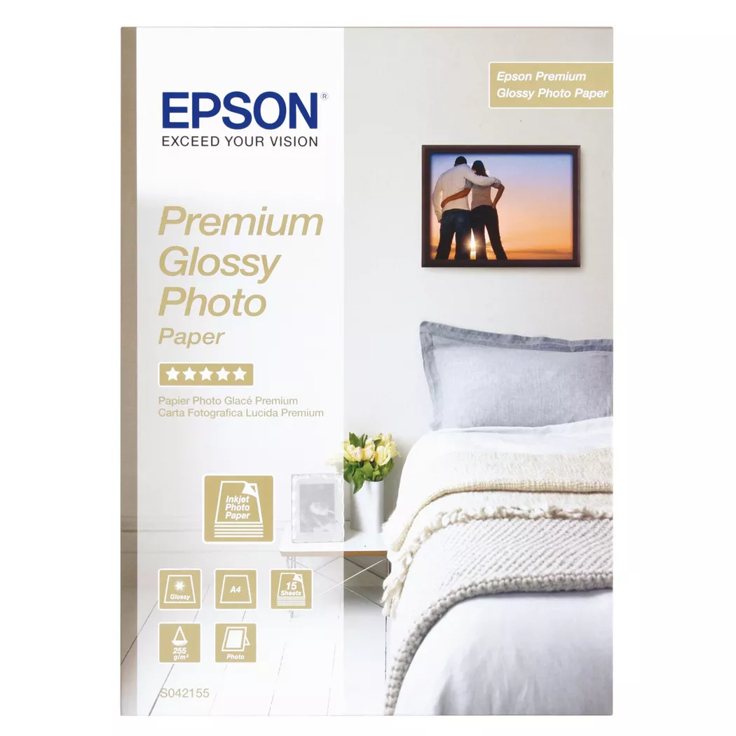 Epson – Premium, Fotopapier 15 Blatt, DIN A4