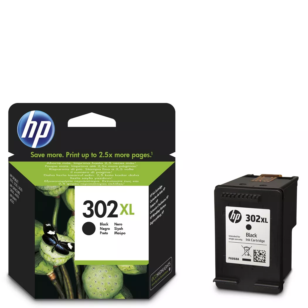 Hewlett-Packard – 302 Xl, Tintenpatrone, Black, XL