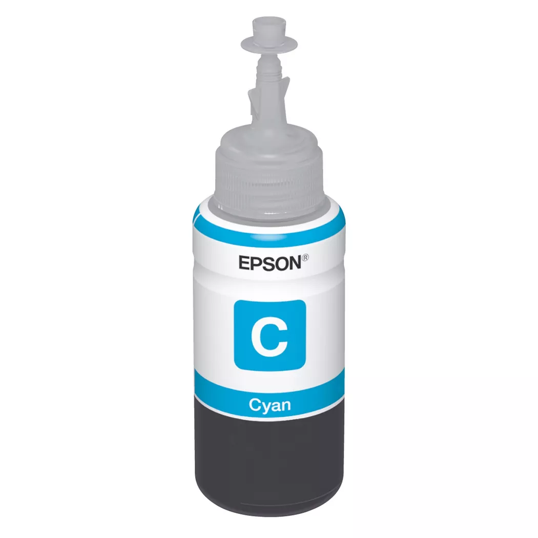 Epson – T664140, Tintenpatrone, Cyan-Blau