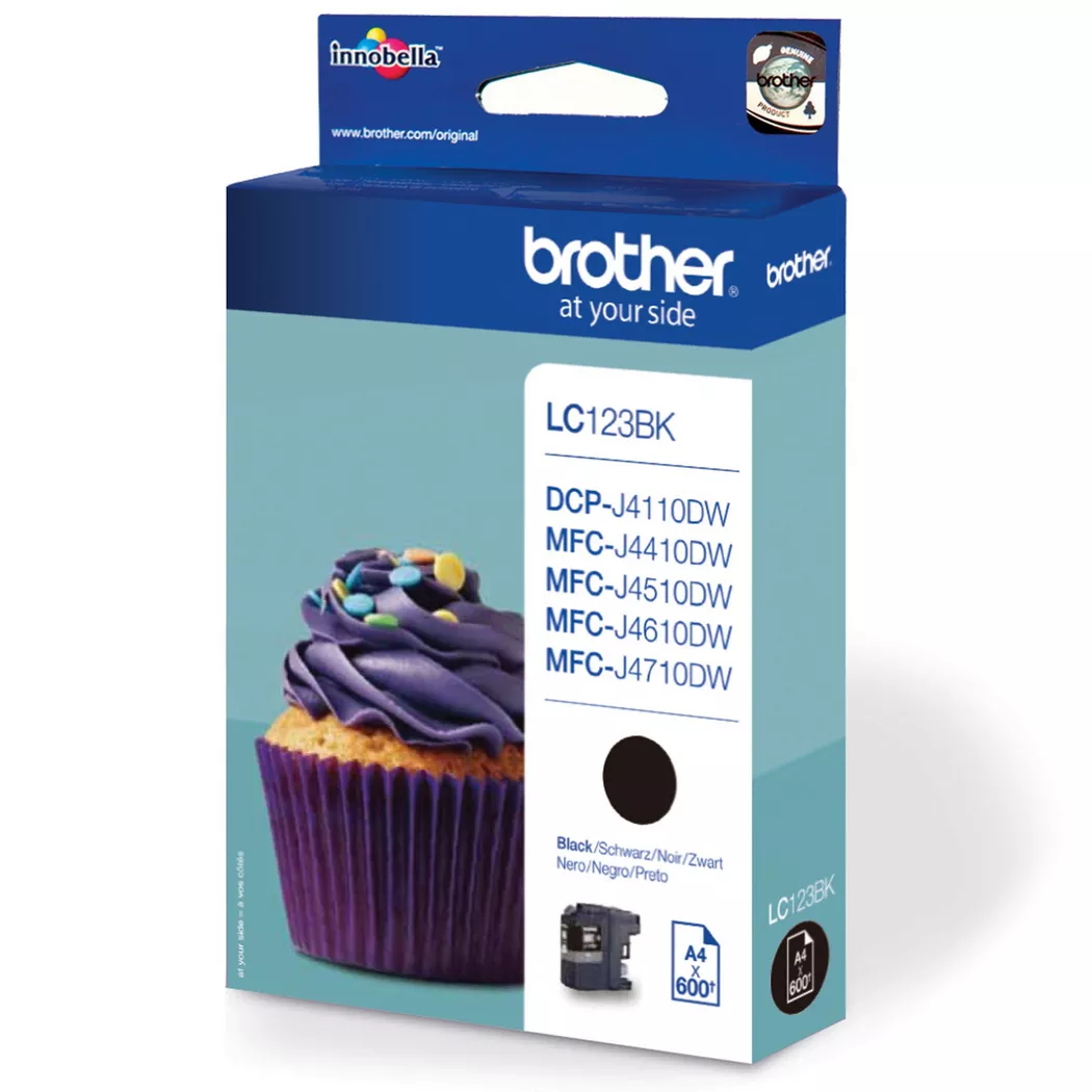 Brother – Lc 123, Tintenpatrone, Black