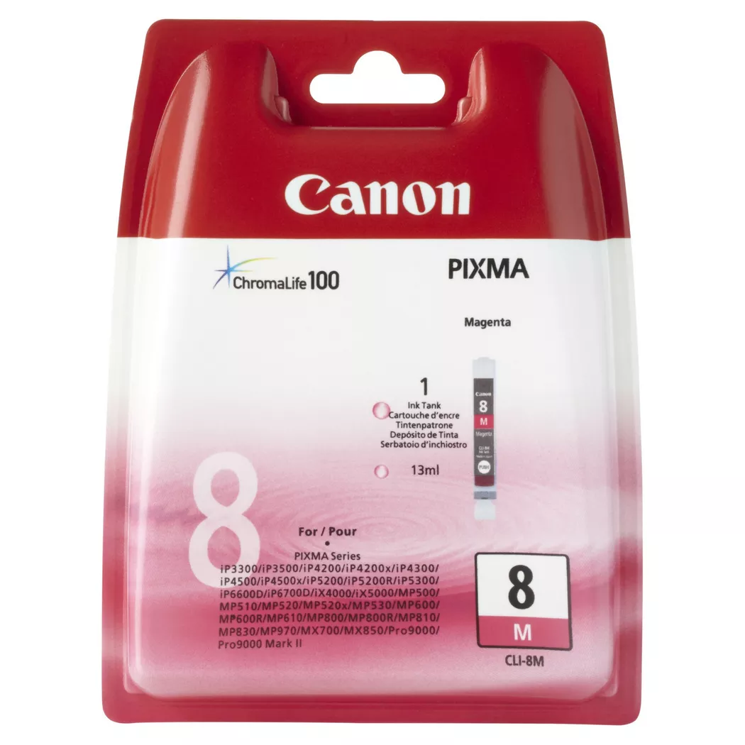 Canon – Cli 8, Tintenpatrone, Magenta