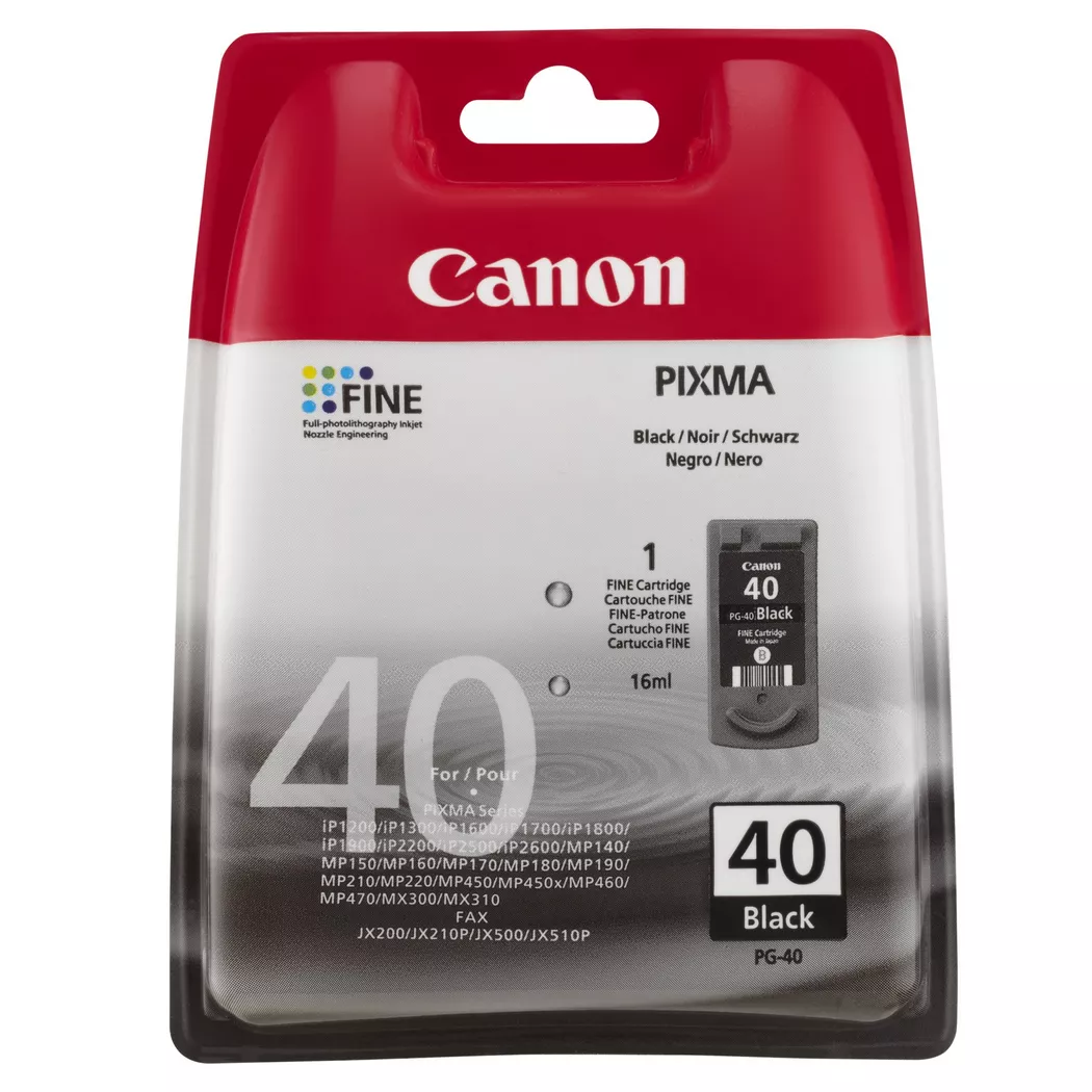 Canon – Pg 40, Tintenpatrone, Black
