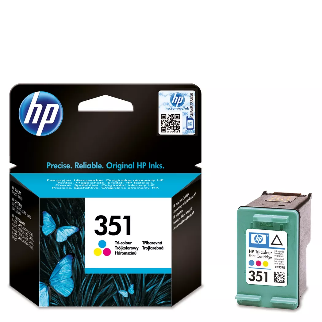 Hewlett-Packard – 351, Tintenpatrone, Cyan, Magenta, Yellow