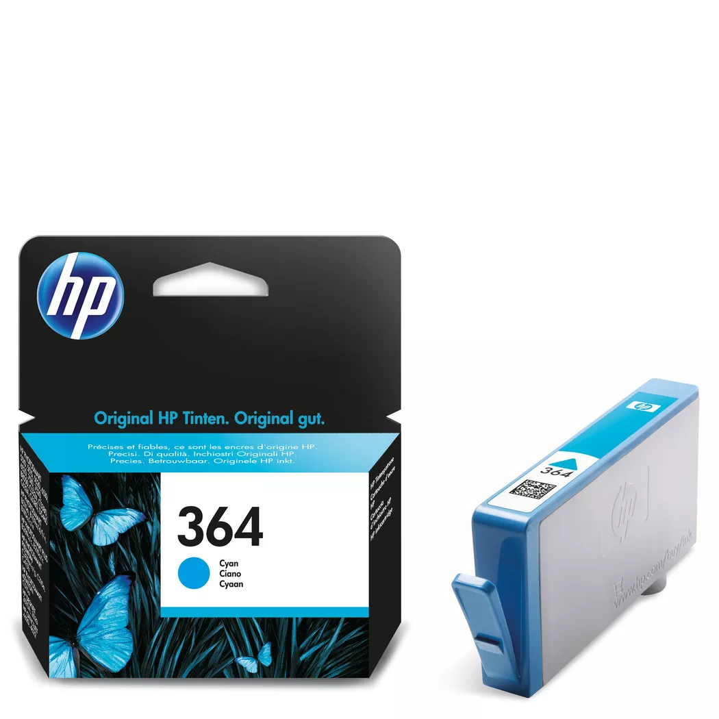 Hewlett-Packard – 364, Tintenpatrone, Cyan-Blau