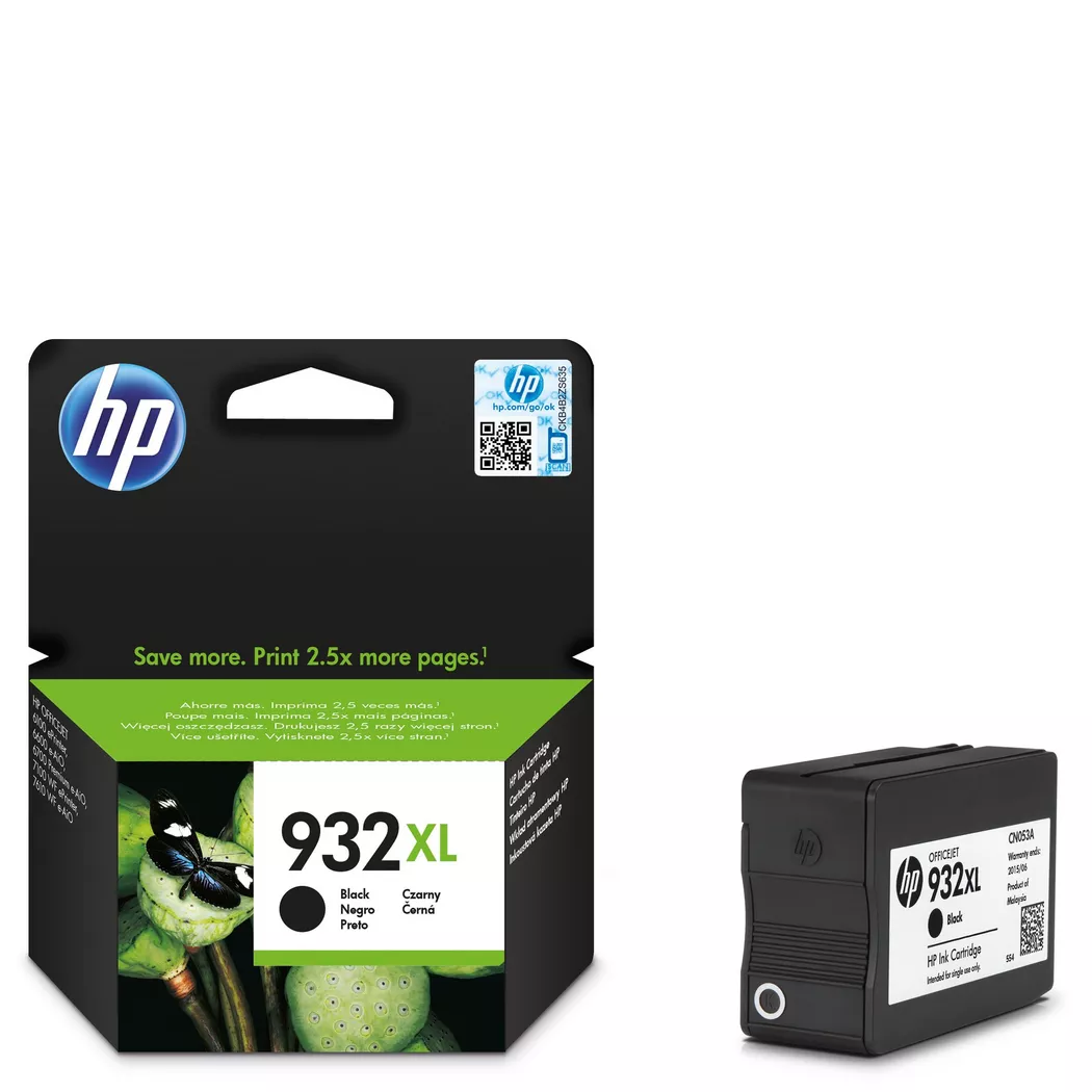 Hewlett-Packard – 932 Xl, Tintenpatrone, Black, XL