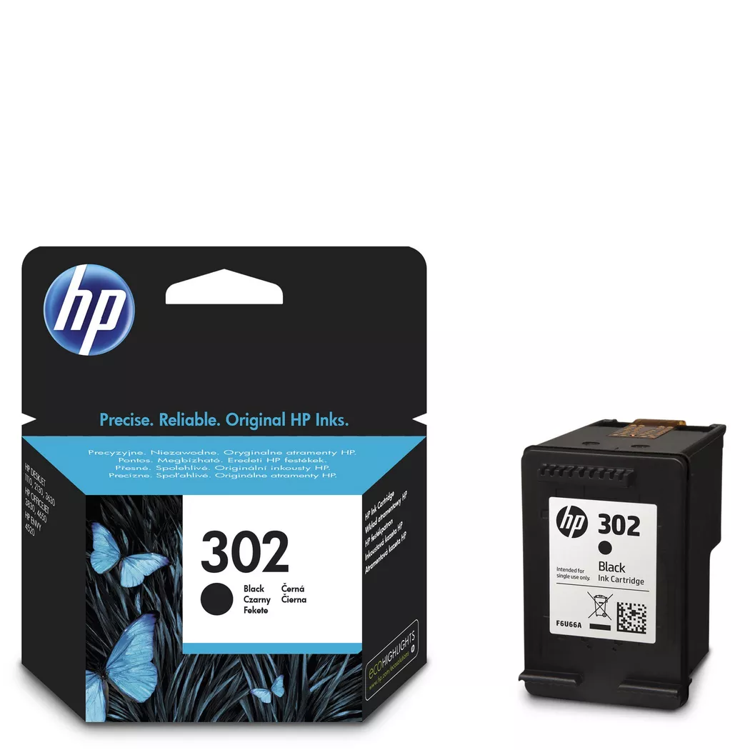Hewlett-Packard – 302, Tintenpatrone, Black