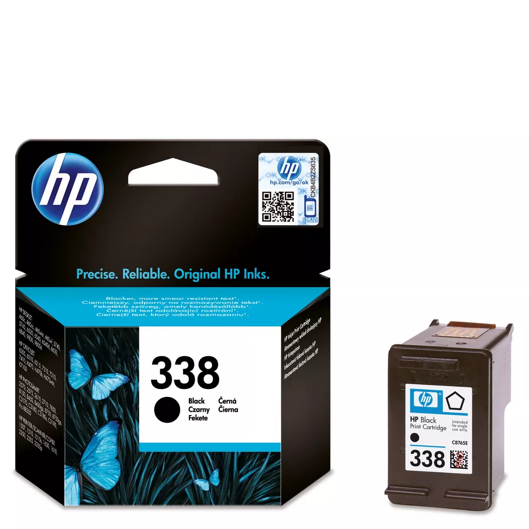 Hewlett-Packard – 338, Tintenpatrone, Black