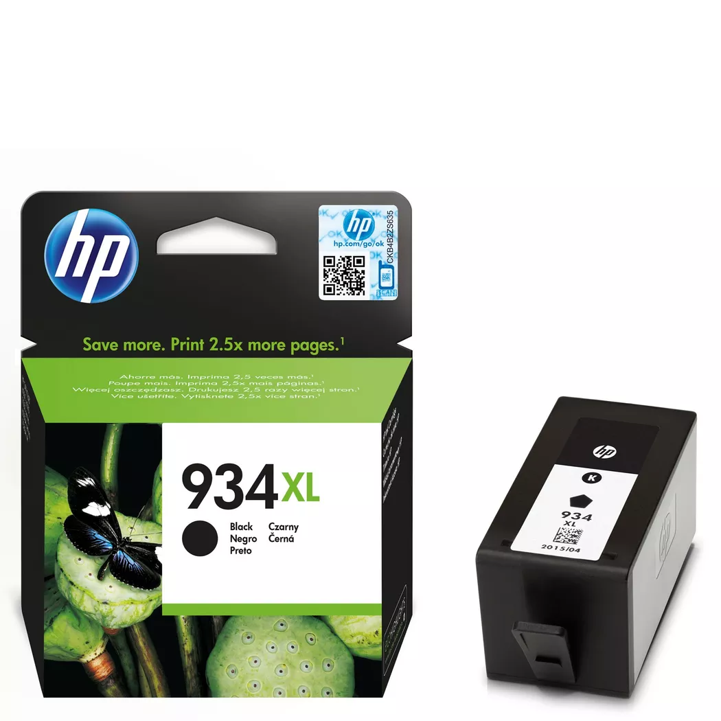 Hewlett-Packard – 934 Xl, Tintenpatrone, Black, XL