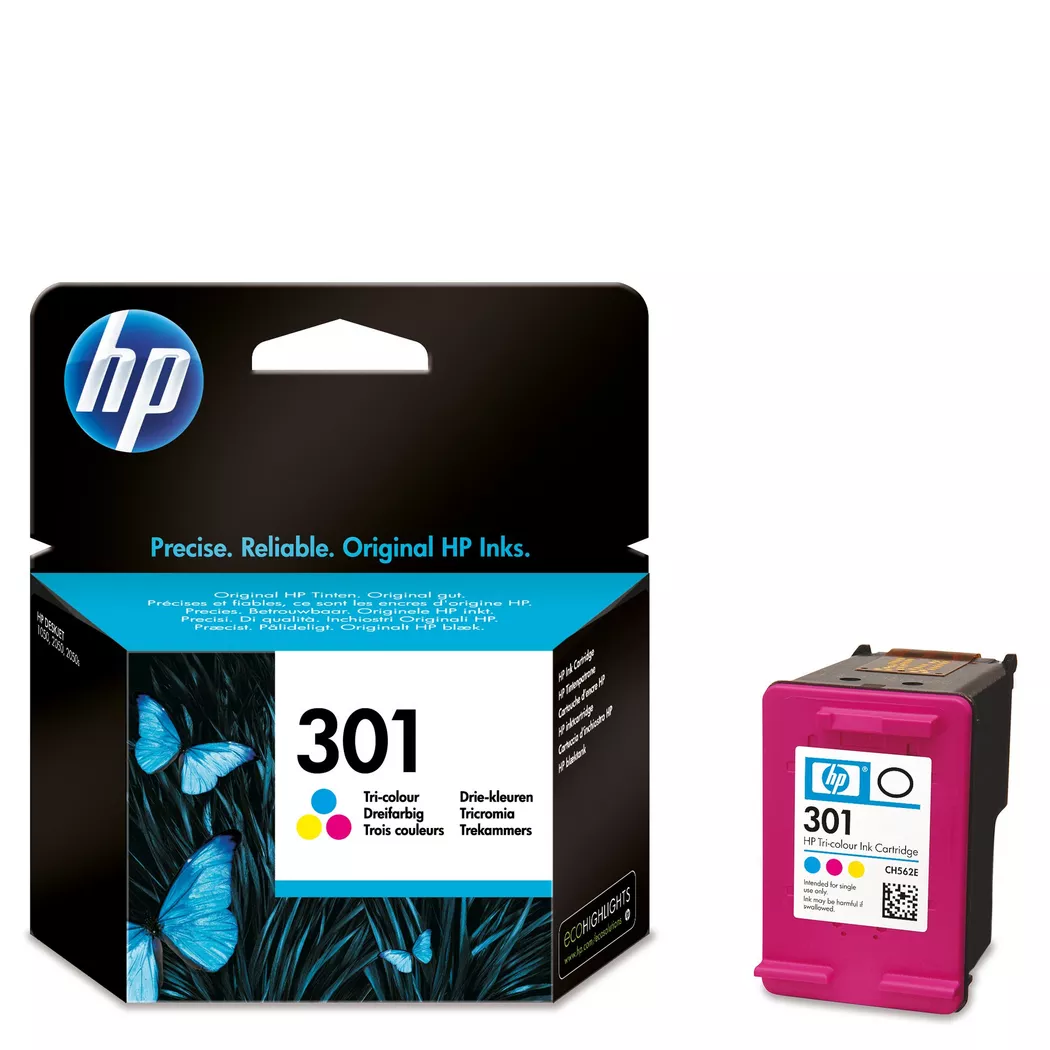Hewlett-Packard – 301, Tintenpatrone, Cyan, Magenta, Yellow