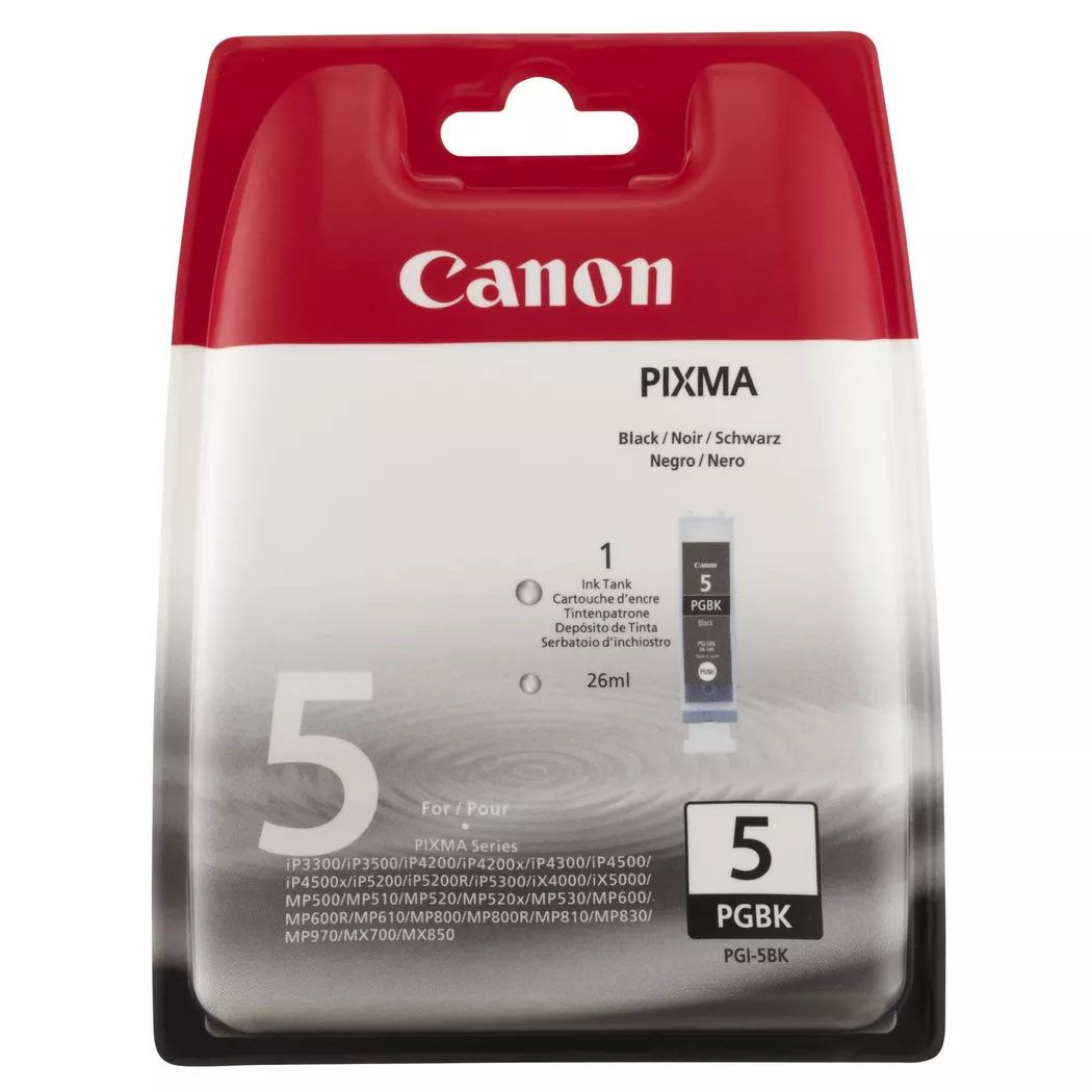 Canon – Pgi 5, Tintenpatrone, Black