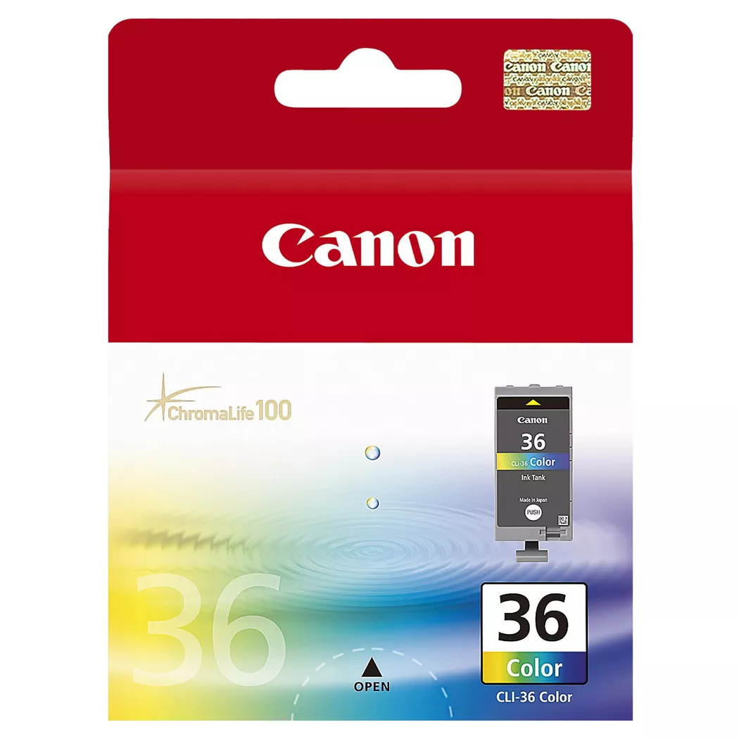 Canon – Cli 36, Tintenpatrone, Cyan, Magenta, Yellow