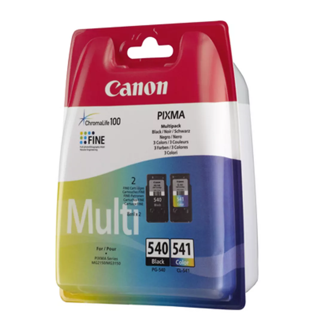 Canon – 540, 541, Multipack, Tintenpatronen, Cyan, Magenta, Yellow, Black