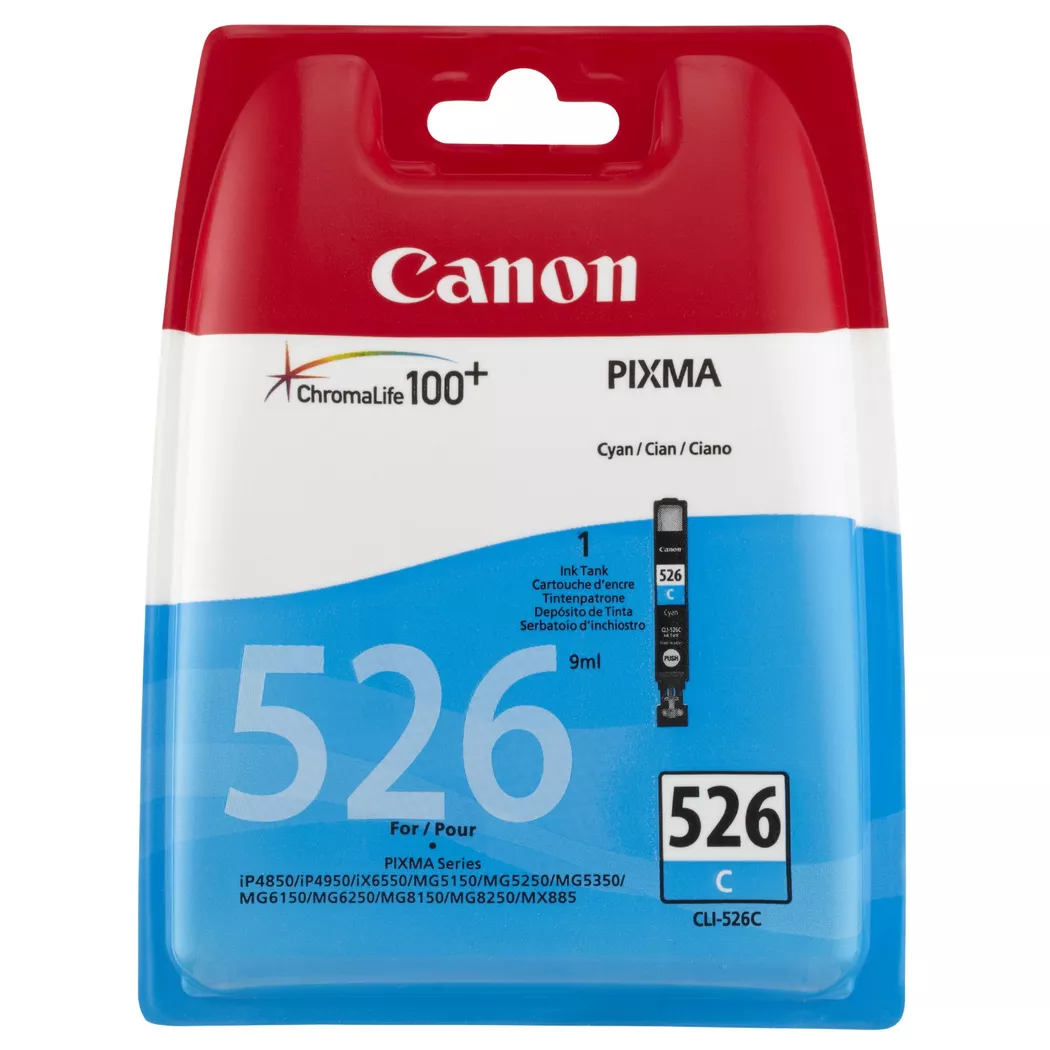 Canon – Cli 526, Tintenpatrone, Cyan-Blau