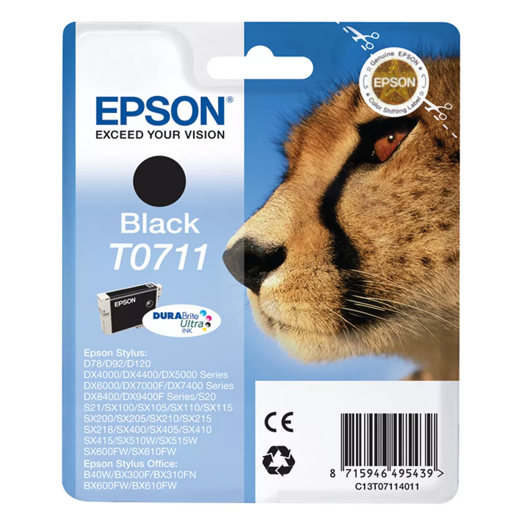Epson – T071140, Tintenpatrone, Black