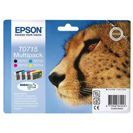 EPSON T071540 Multipack, cartouches d'encre 
