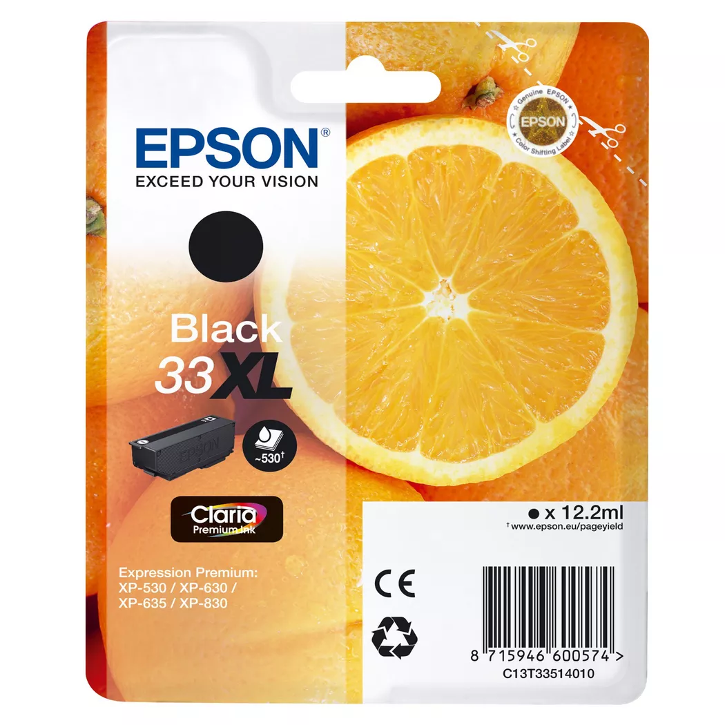 Epson – T335140, Tintenpatrone, Black