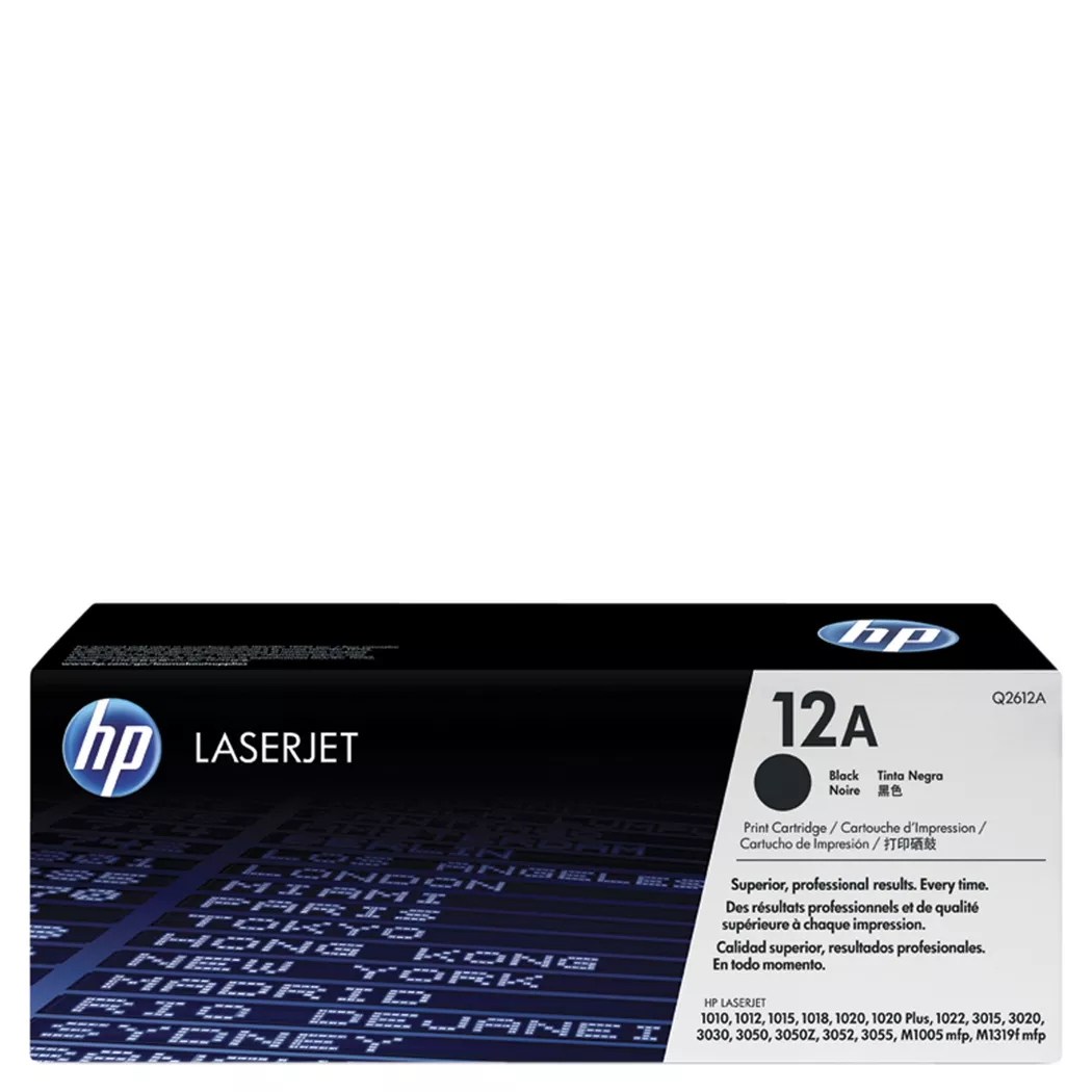 Hewlett-Packard – Q2612a, Toner, Black