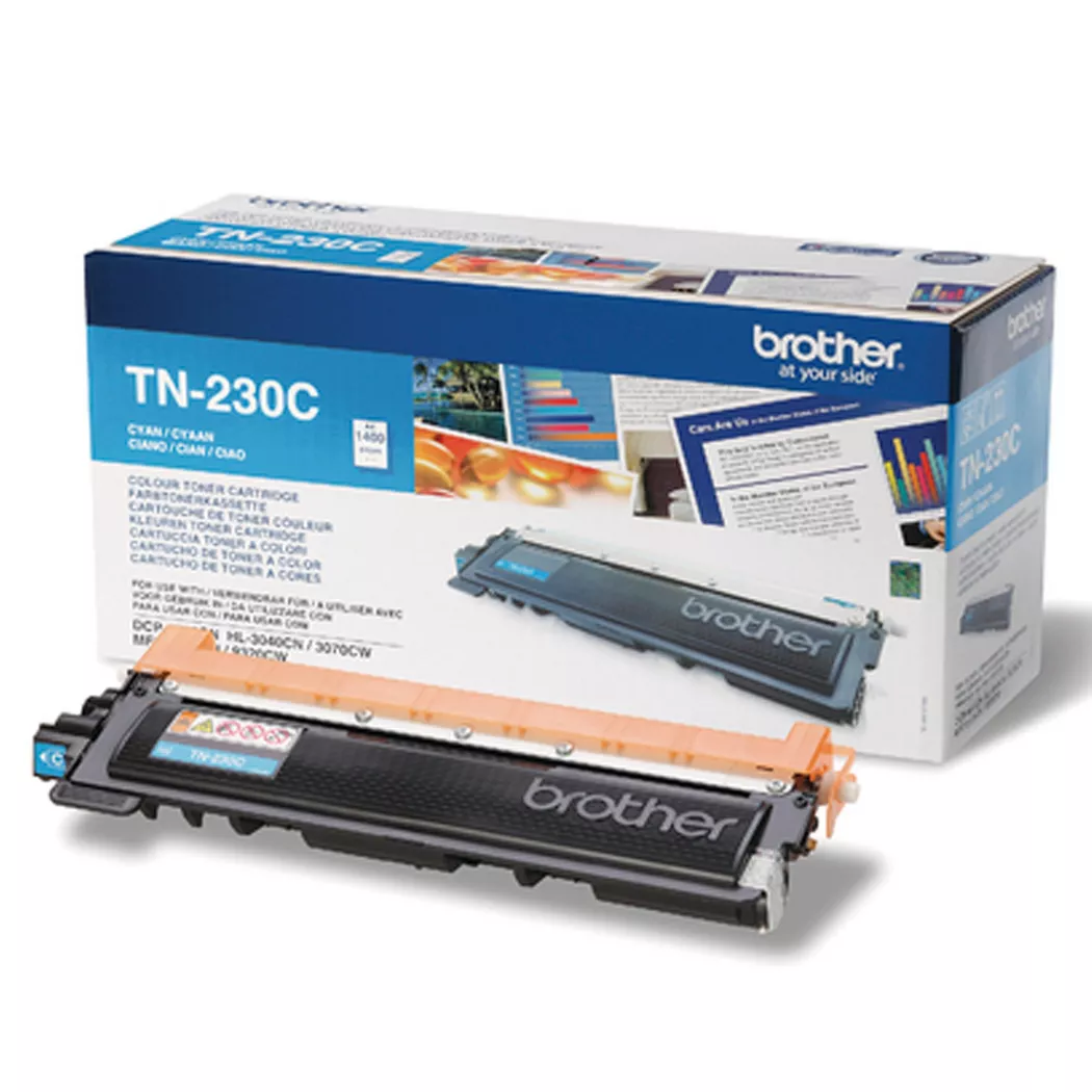 Brother – Tn 230, Toner, Cyan-Blau