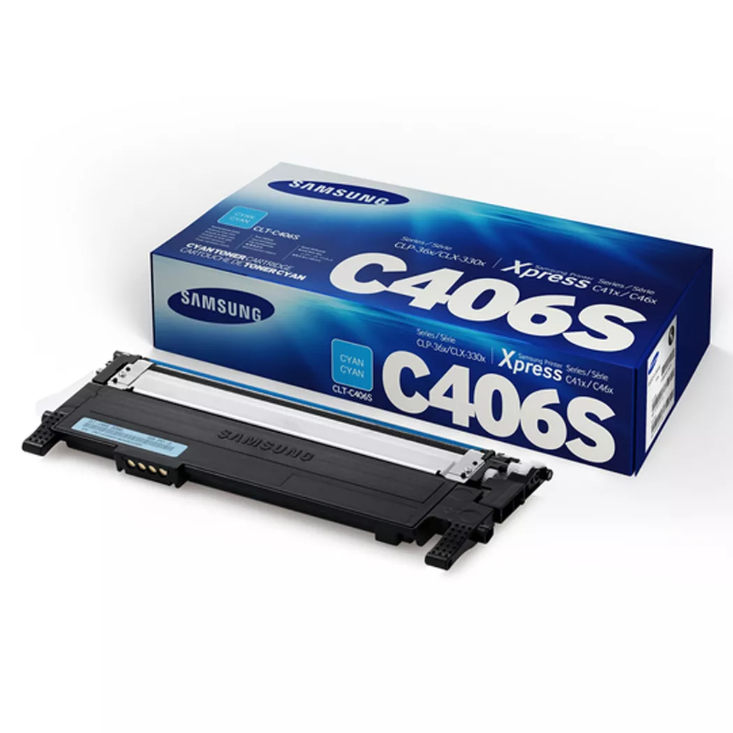 Samsung – Clt-k406s, Toner, Cyan-Blau