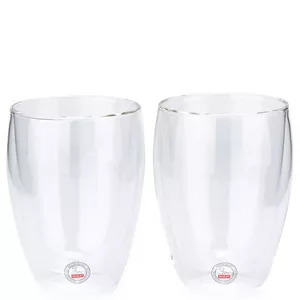 Set bicchiere con doppia parete