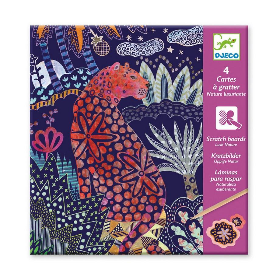 Djeco Kratzbilder Natur 