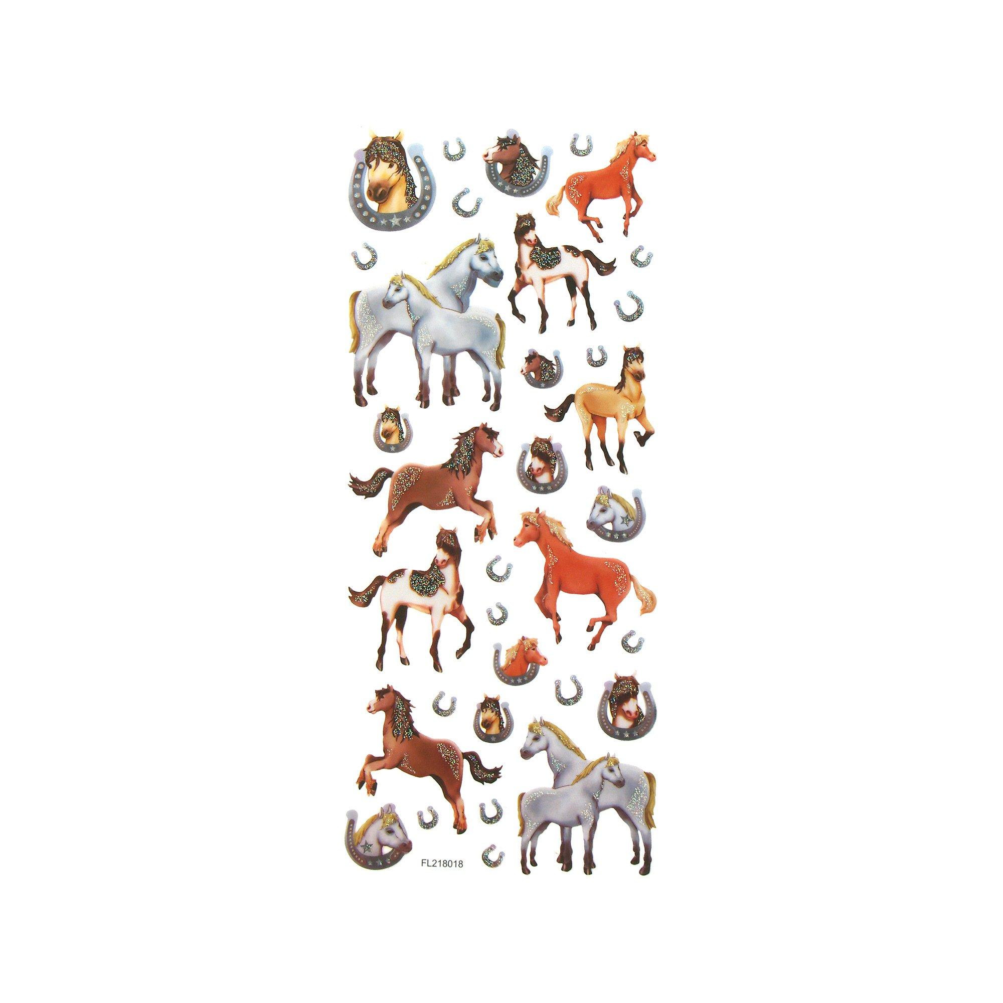 Folia Glitzer-Sticker  