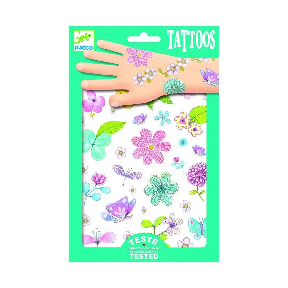 Djeco Belle des champs Tatouages temporaires 