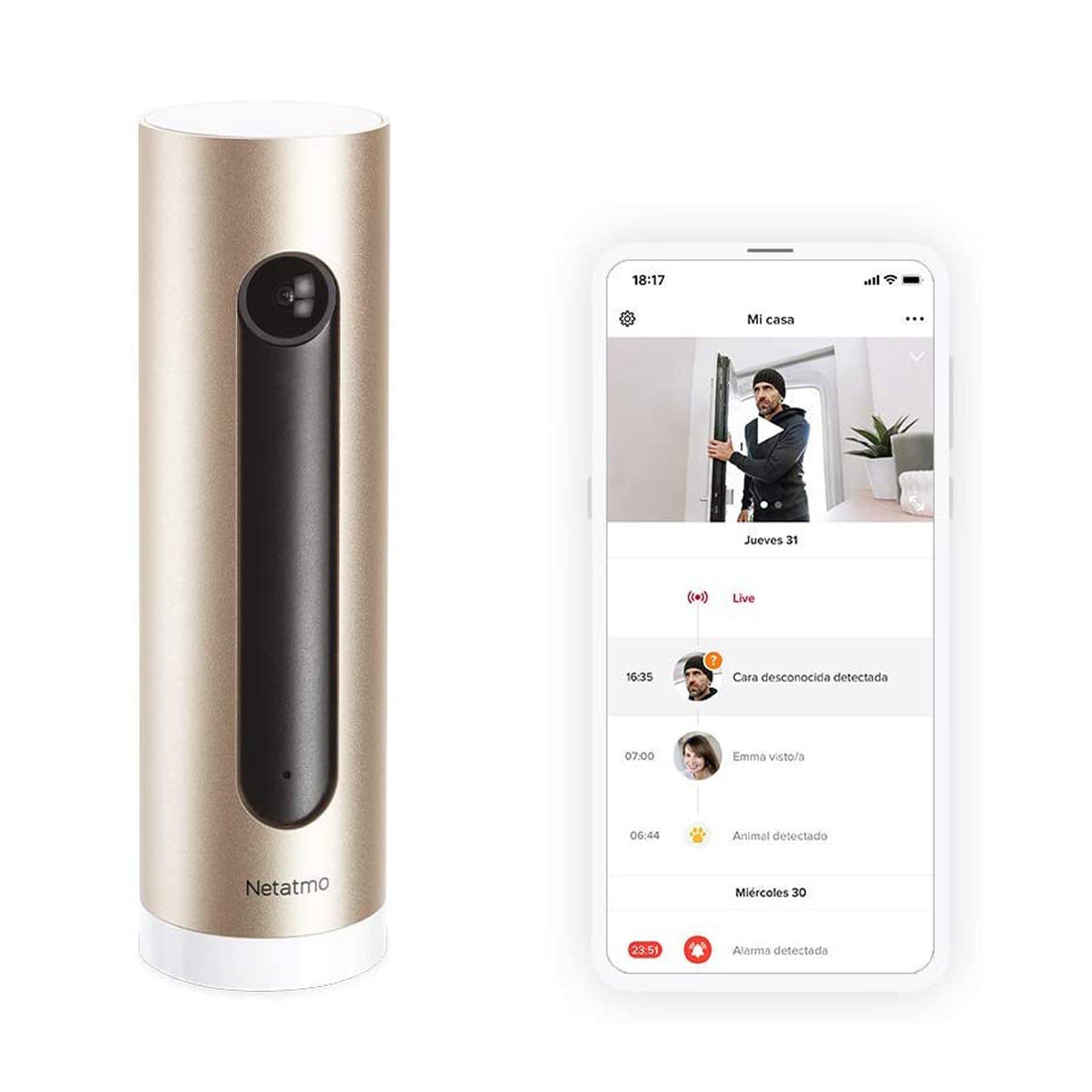 NETATMO Videocamera Interna Intelligente Welcome Videocamera di sicurezza 