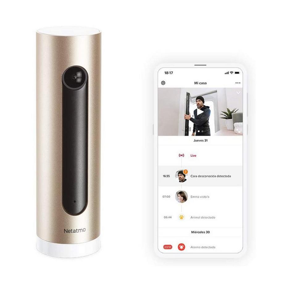 NETATMO Caméra Intérieure Intelligente Welcome Caméra de sécurité 