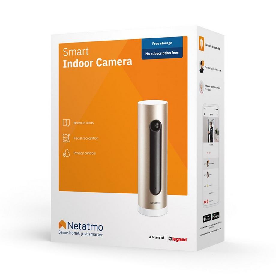 NETATMO Caméra Intérieure Intelligente Welcome Caméra de sécurité 