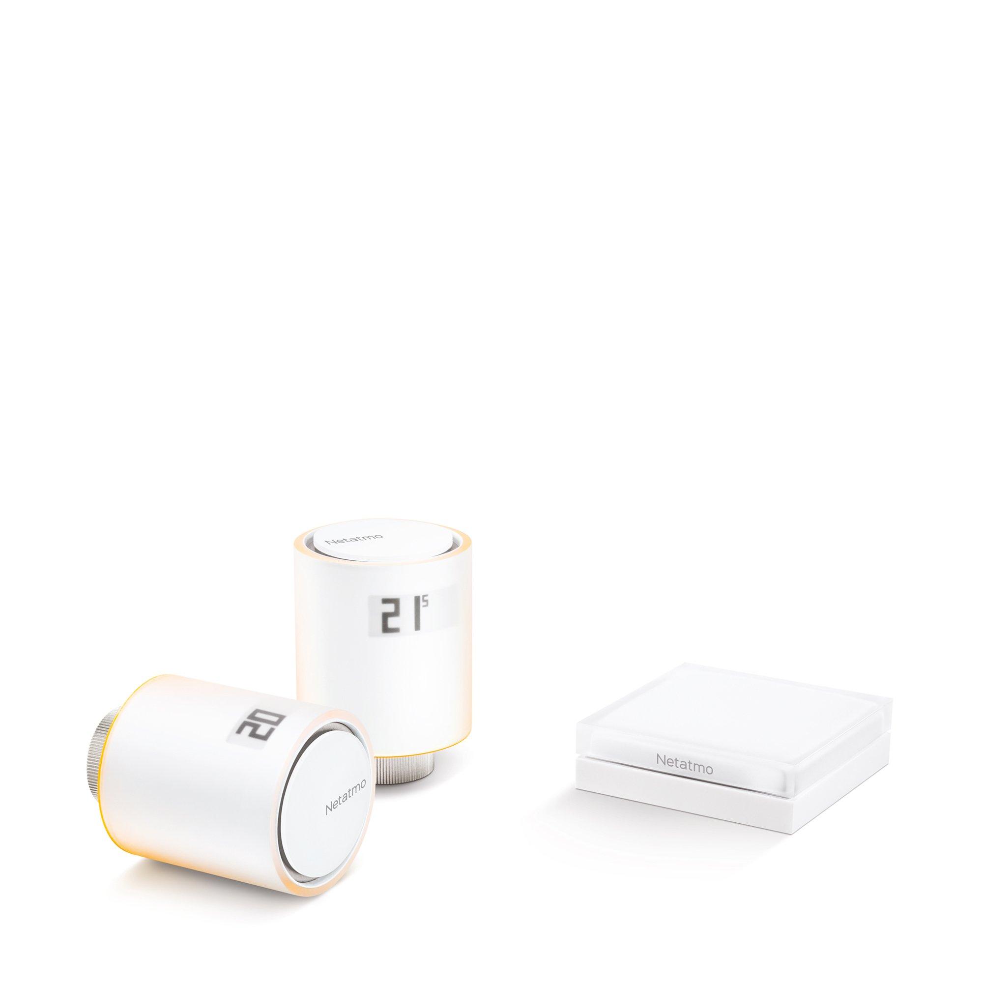 NETATMO  Starter Pack termostati per radiatori smart 