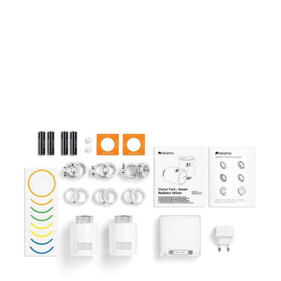 NETATMO  Starter Pack termostati per radiatori smart 
