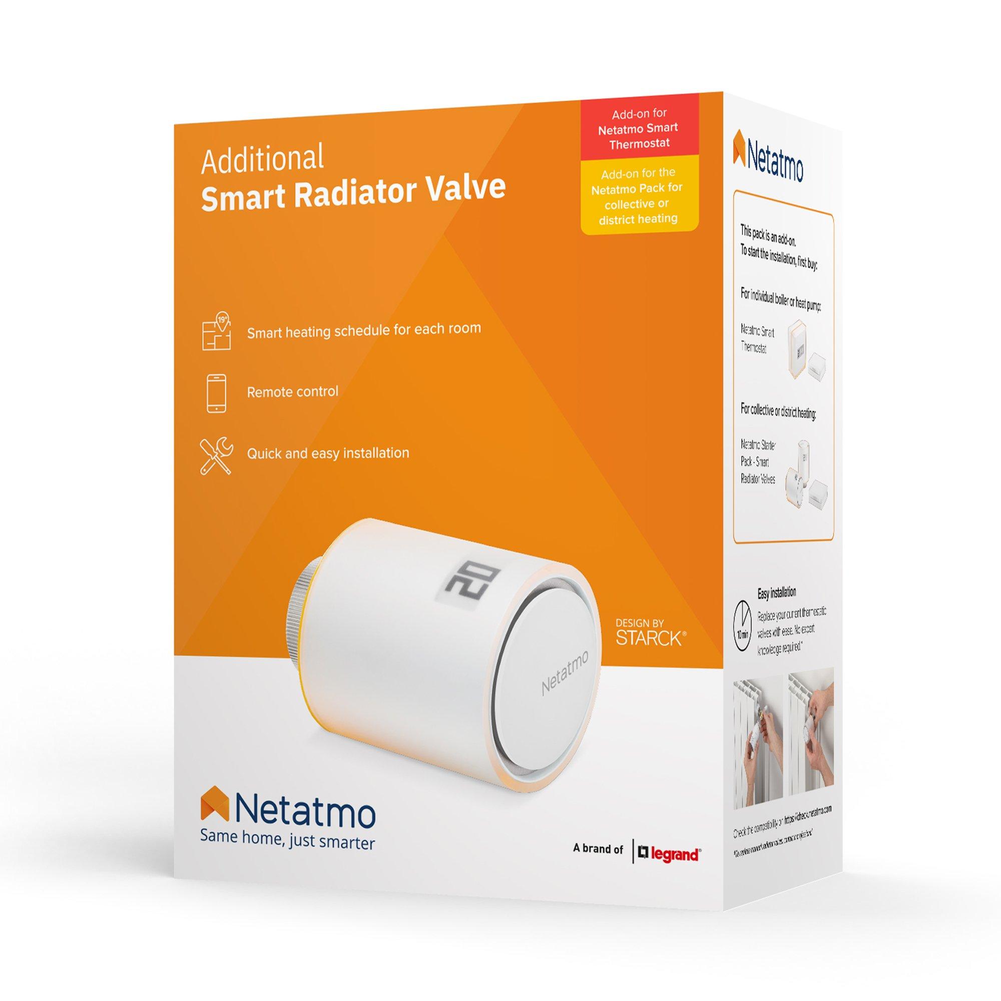 NETATMO  Valvola Intelligente aggiuntiva per termosifoni 