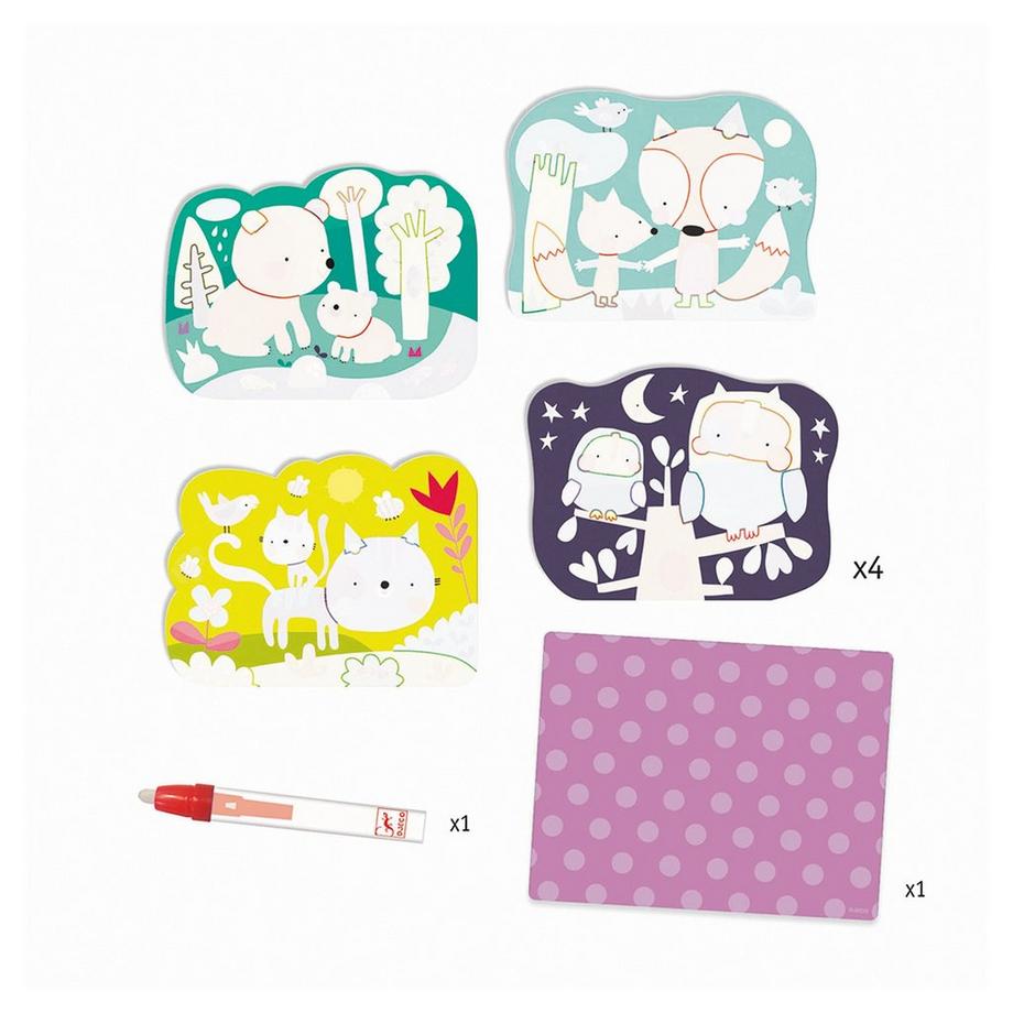 Djeco Malbilder Punkte zeichnen 