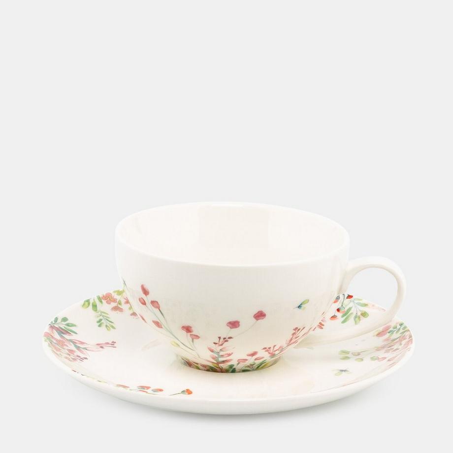 Manor Collections New Romance Teetasse mit Untertasse, 2-teilig 