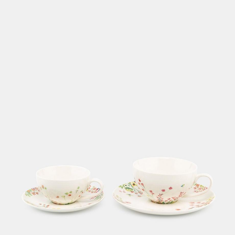 Manor Collections New Romance Teetasse mit Untertasse, 2-teilig 