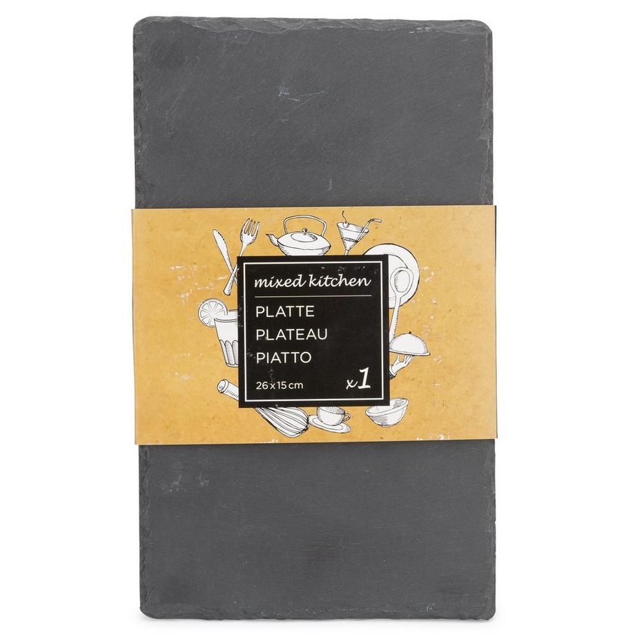 Manor Ardesia Schieferplatte mit Füssen 