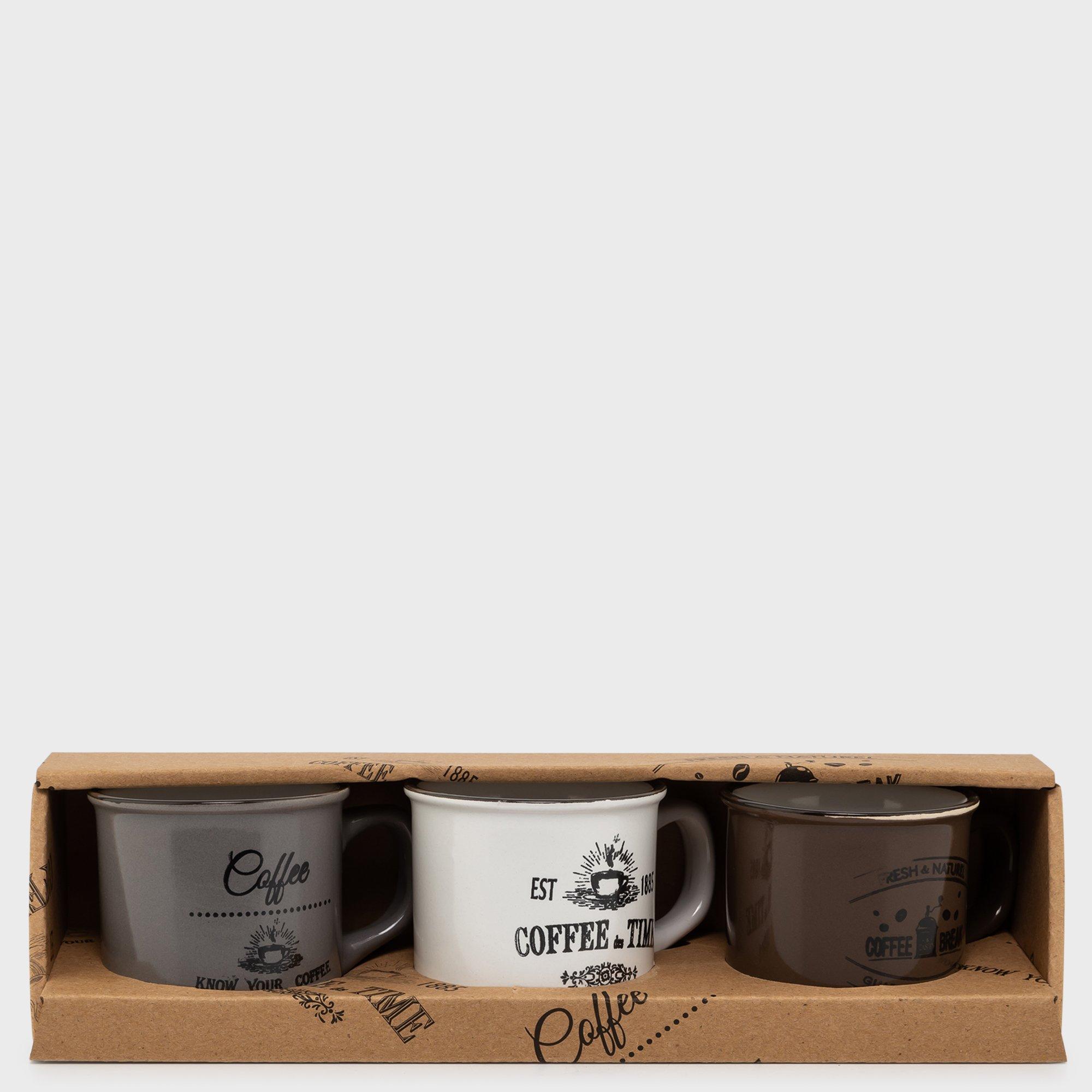  Kaffeetassen-Set, 3-teilig Coffee 