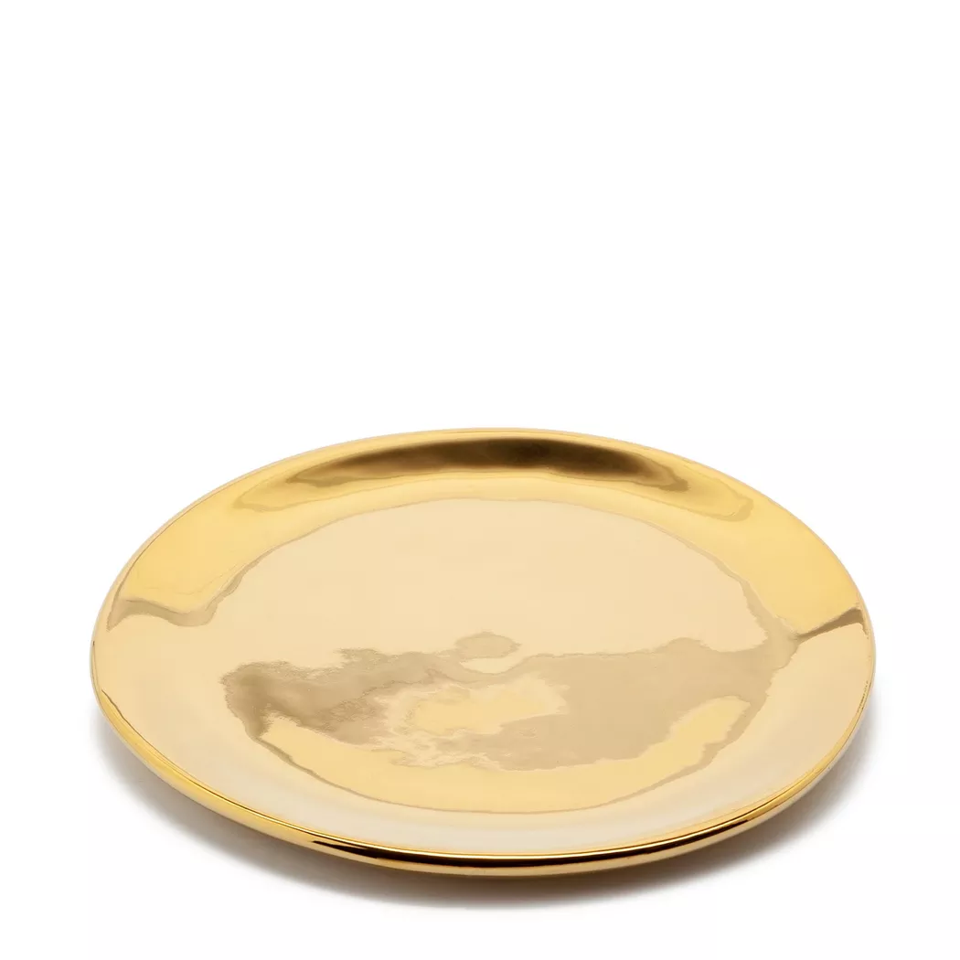 URBAN NATURE CULTURE - Kleiner Teller, 14cm, Gold