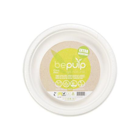  Teller, 25 Stück BePulp 