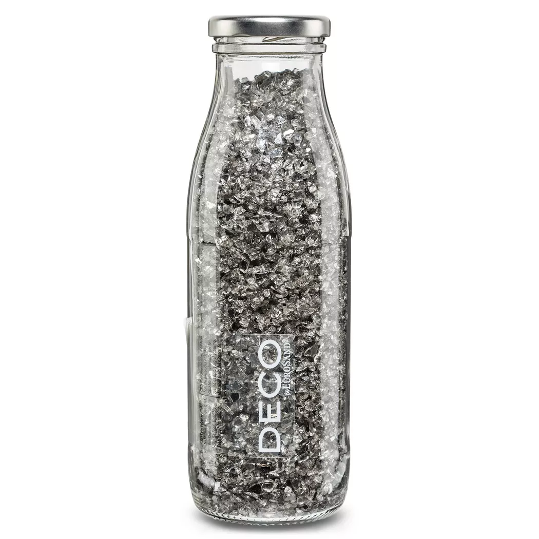 EuroSand - Dekoartikel, 500  ml, Grau