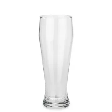 Verre à bière blanche
