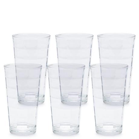 Bormioli Rocco Bicchiere da long drink 6 pezzi Cube 