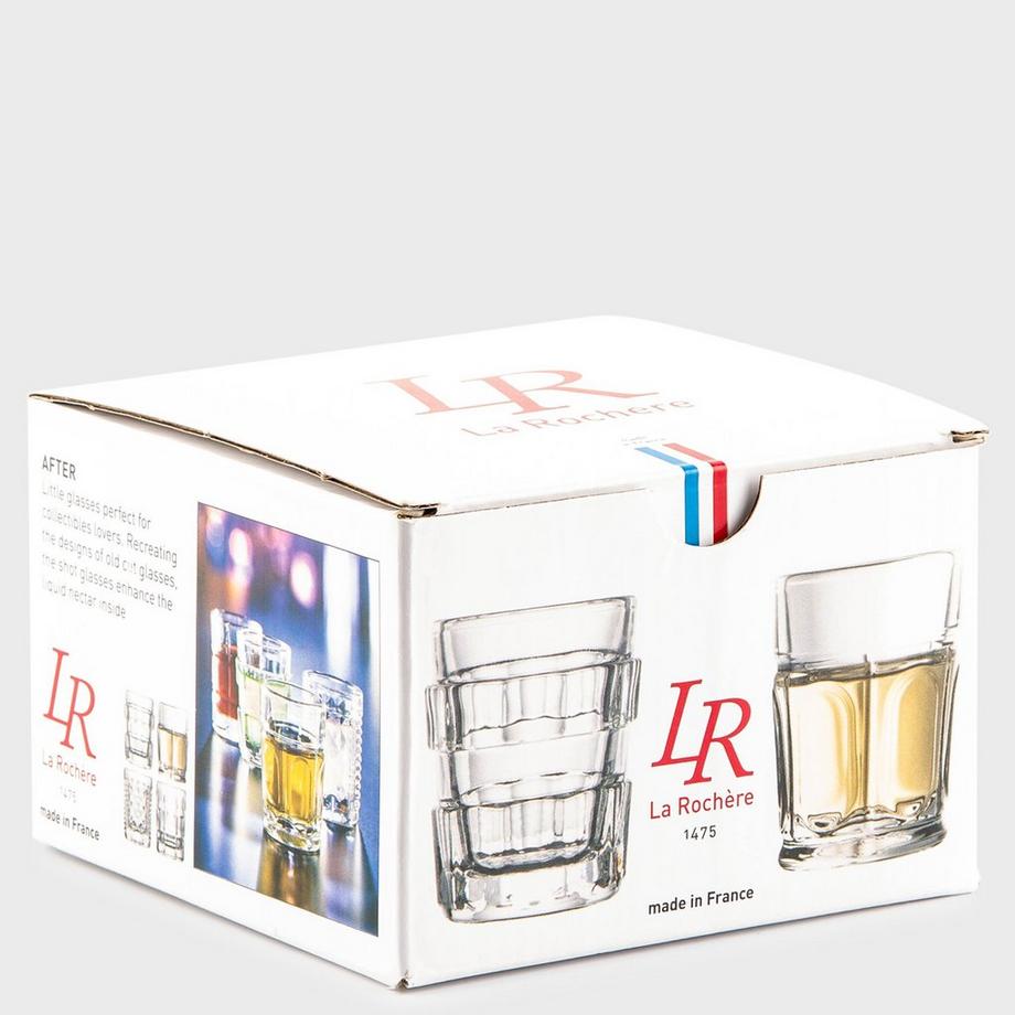 La Rochère Bicchieri da shot, 4 pezzi After 