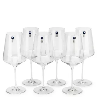 LEONARDO Verres à vin rouge, 6 pièces Puccini Transparent
