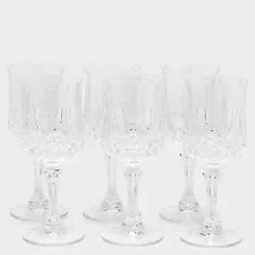 Verres à vin rouge, 6 pièces