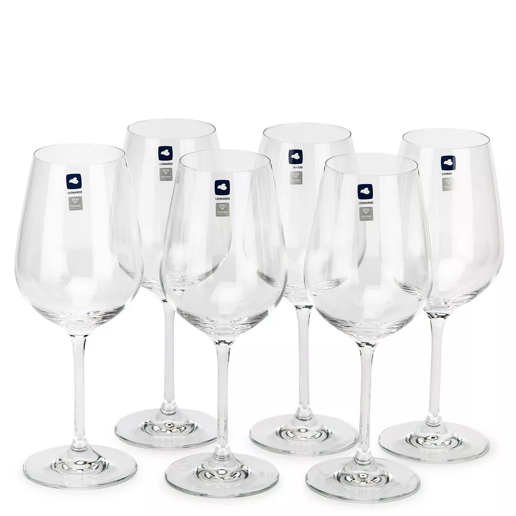 Leonardo - Weingläserset, 6 Stück, 450 ml, Transparent