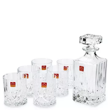 Set à whisky, 7 pièces